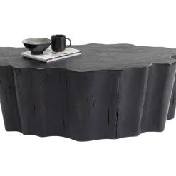Couchtisch Tree Stump Schwarz 119X68Cm