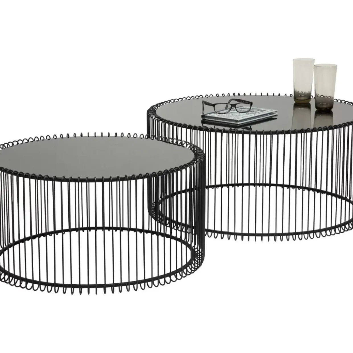 Couchtisch Wire Black (2/Set)