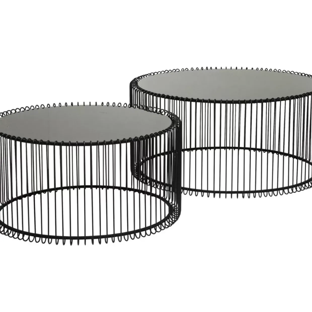 Couchtisch Wire Black (2/Set)