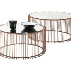 Couchtisch Wire Copper (2/Set)