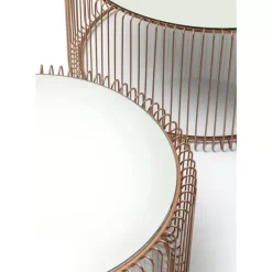 Couchtisch Wire Copper (2/Set)