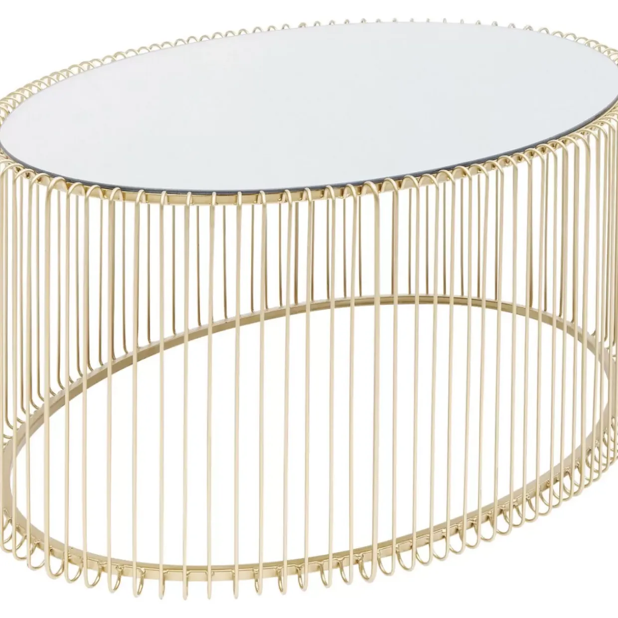 Couchtisch Wire Uno Brass 60X90Cm