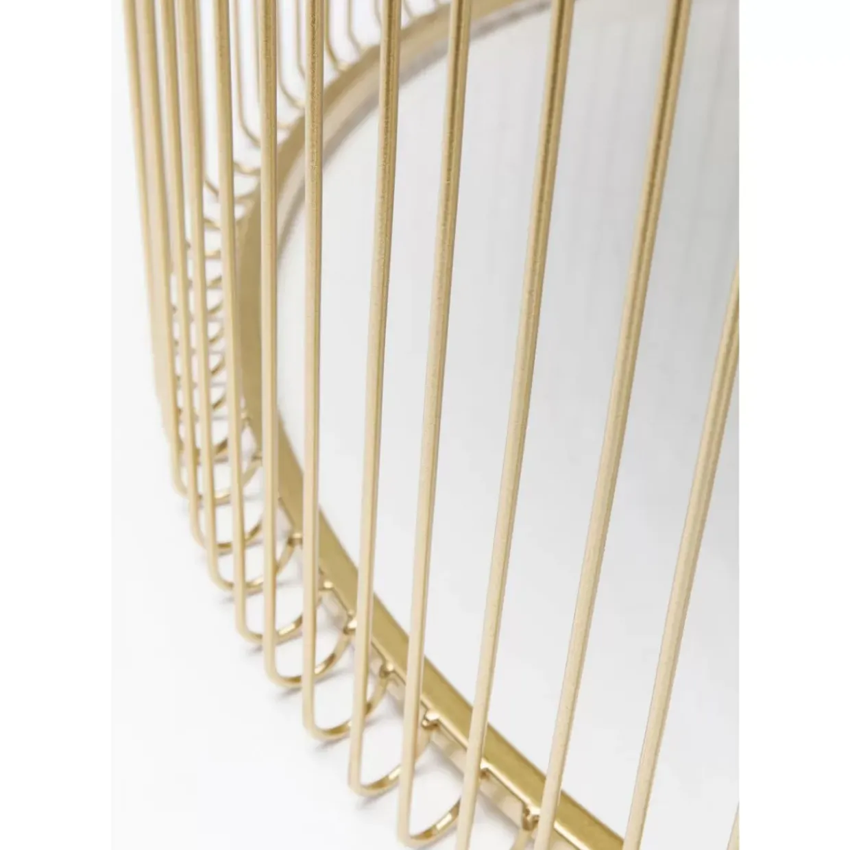 Couchtisch Wire Uno Brass O80Cm