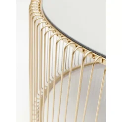 Couchtisch Wire Uno Brass O80Cm
