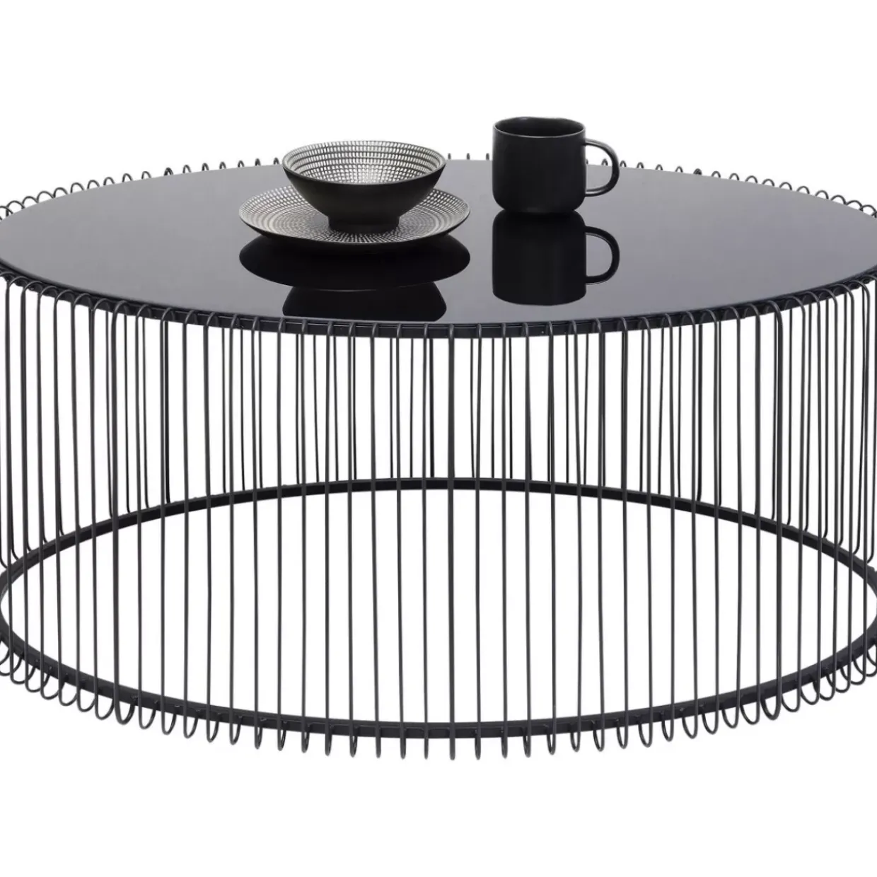 Couchtisch Wire Uno Schwarz 60X90Cm