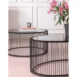 Couchtisch Wire Uno Schwarz 60X90Cm