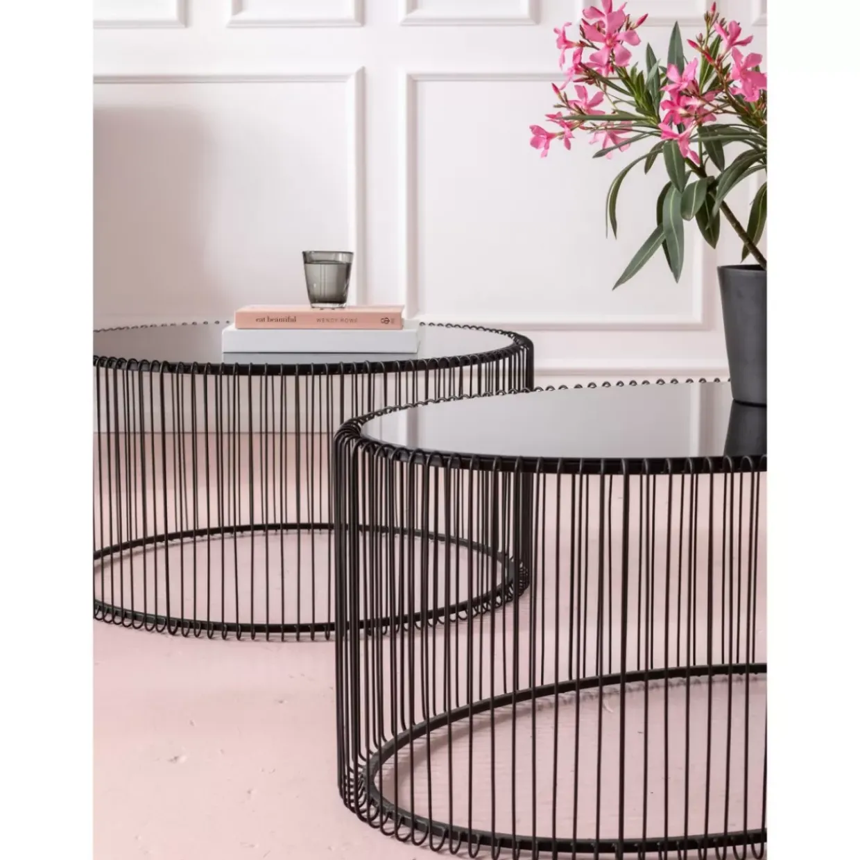 Couchtisch Wire Uno Schwarz 60X90Cm