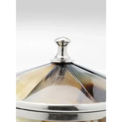 Deko Dose Natural Horn 21Cm