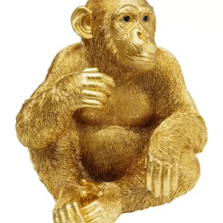 Deko Figur Baby Ape Gold 53