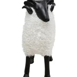 Deko Figur Bathilde Ram Weis 78Cm