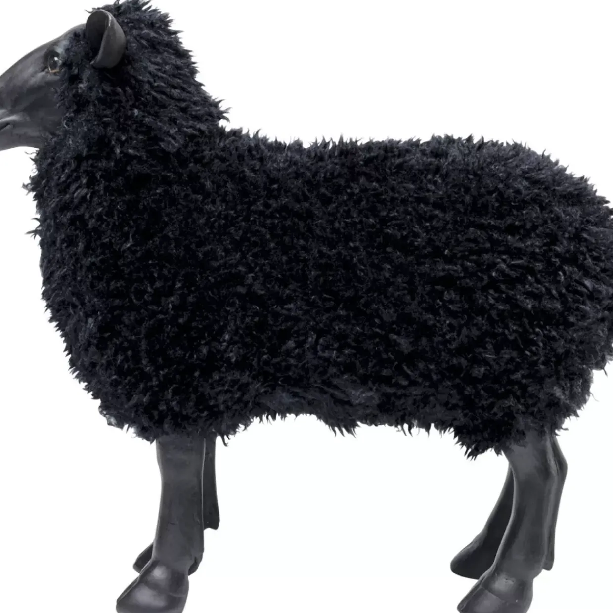 Deko Figur Bathilde Schwarz 48Cm