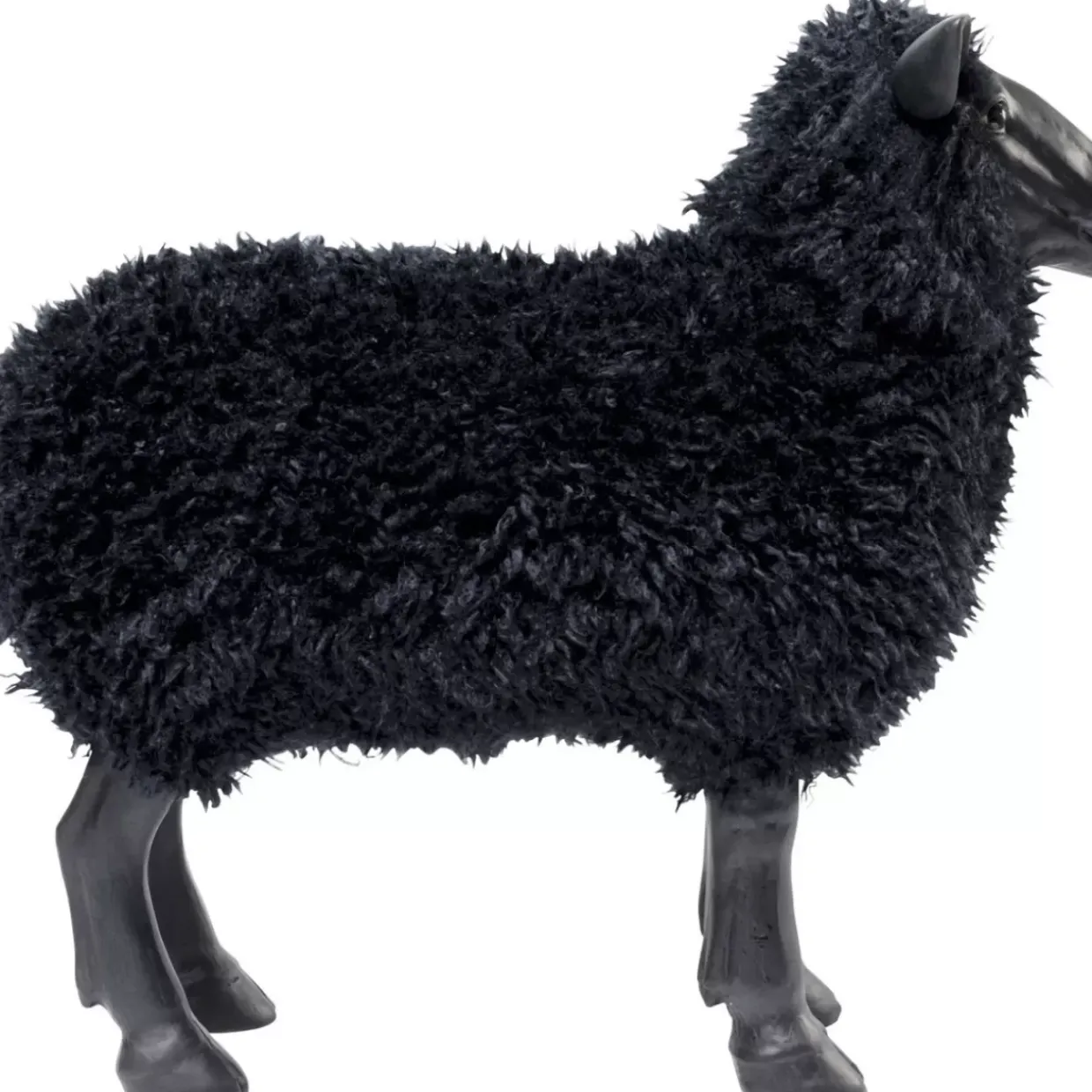 Deko Figur Bathilde Schwarz 48Cm