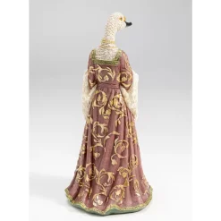 Deko Figur Bird Lady Duck Weis 31Cm