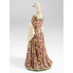 Deko Figur Bird Lady Duck Weis 31Cm