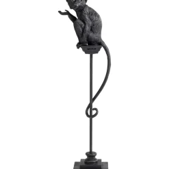 Deko Figur Circus Monkey Schwarz 108