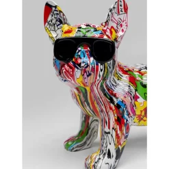 Deko Figur Comic Dog Glasses