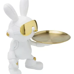 Deko Figur Cool Bunny Tray 27Cm