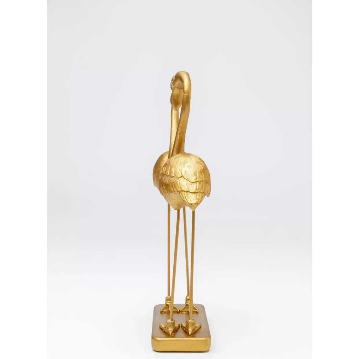 Deko Figur Flamingo Love Gold 39Cm