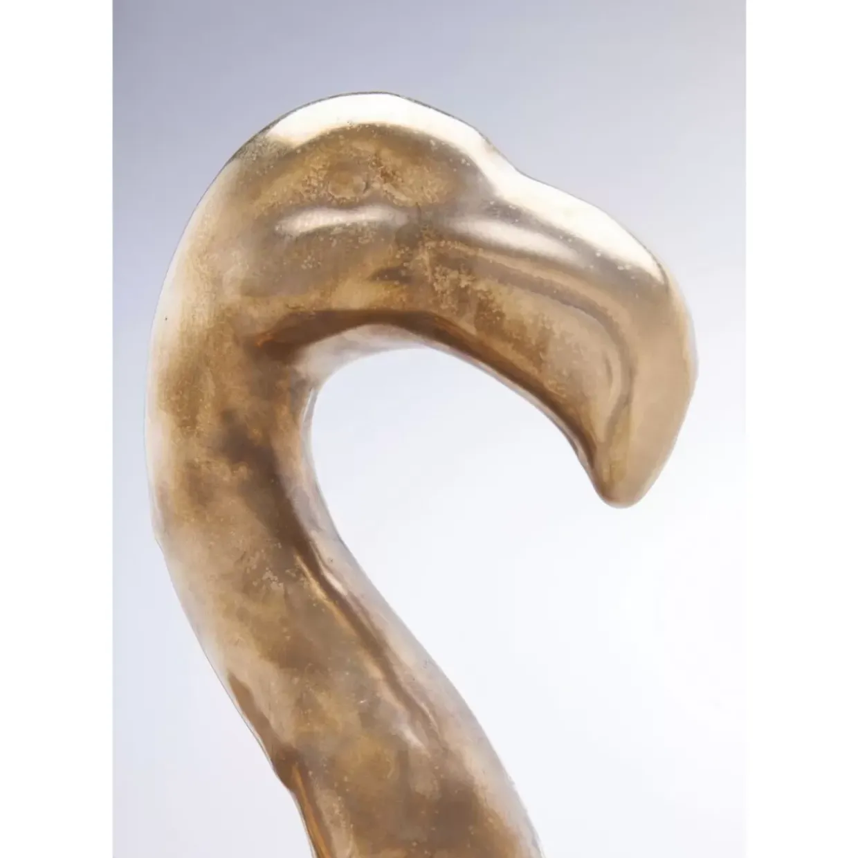 Deko Figur Flamingo Side Gold