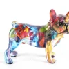 Deko Figur Frenchie Bunt