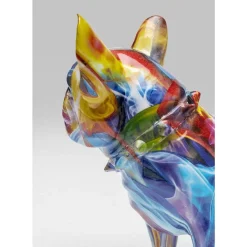 Deko Figur Frenchie Bunt