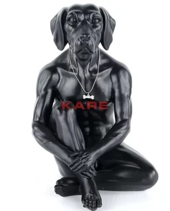 Deko Figur Gangster Dog Black