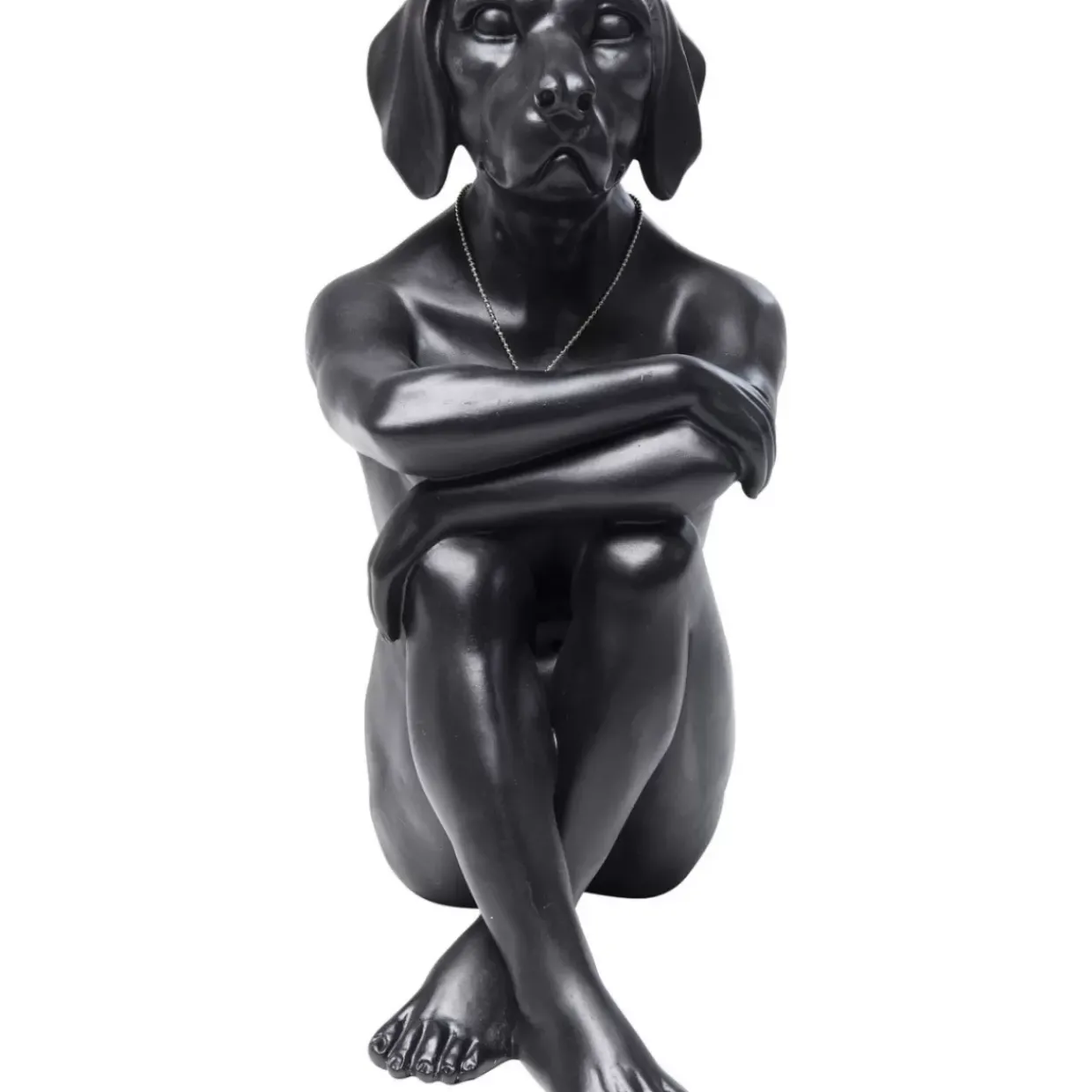 Deko Figur Gangster Dog Black