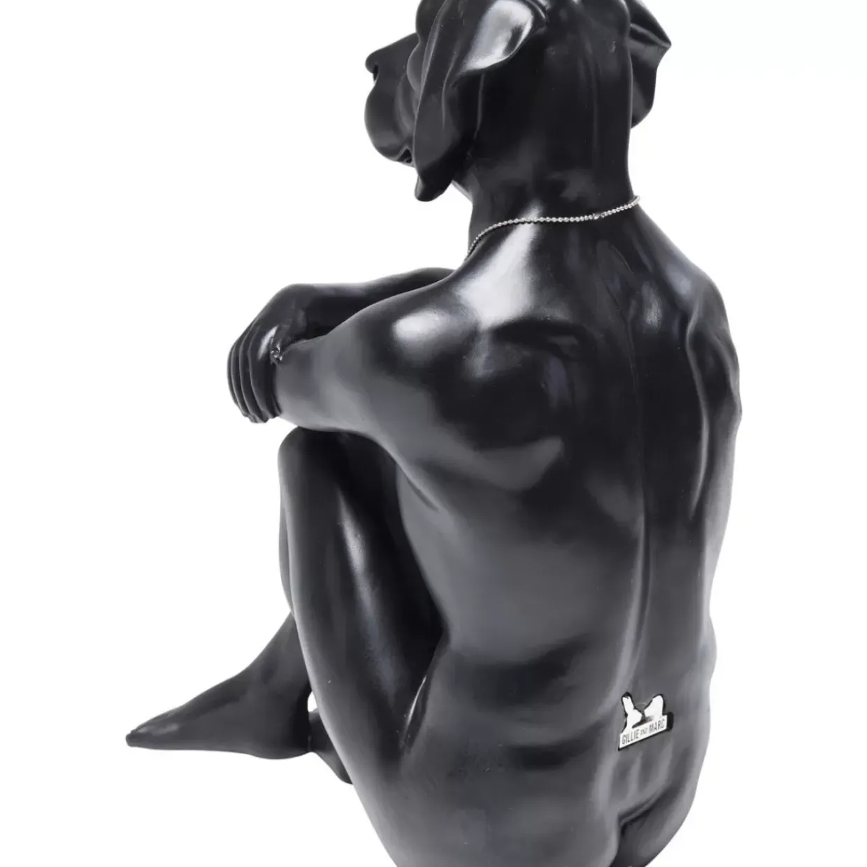 Deko Figur Gangster Dog Black