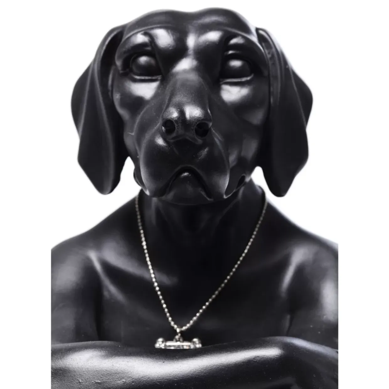 Deko Figur Gangster Dog Black