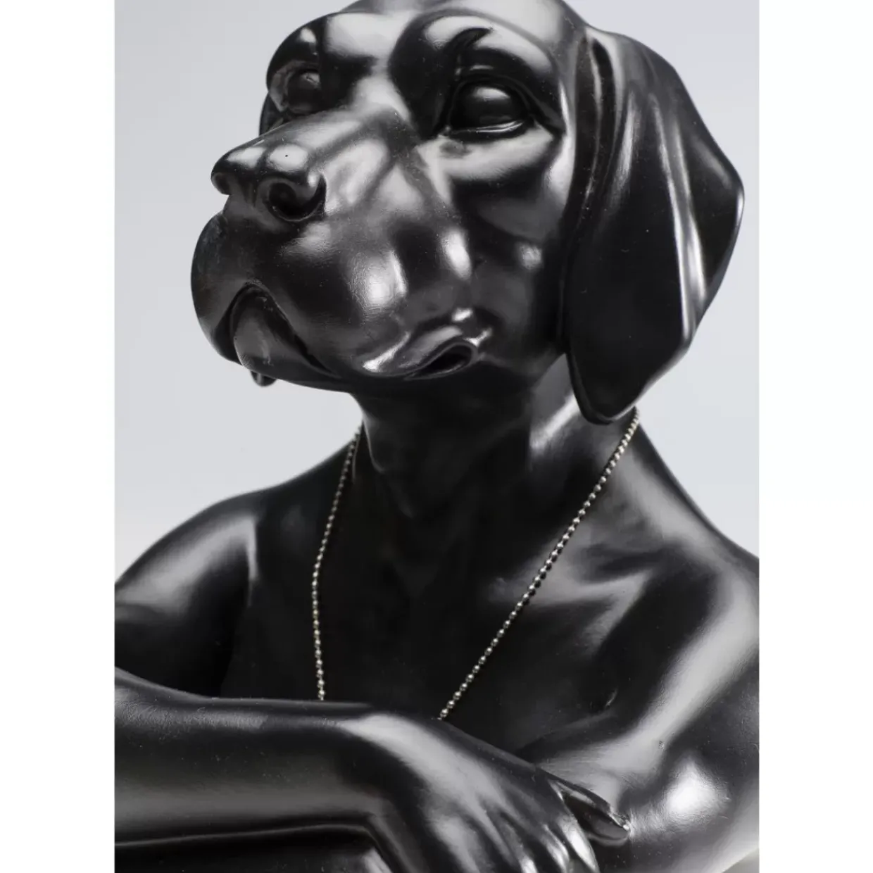 Deko Figur Gangster Dog Black