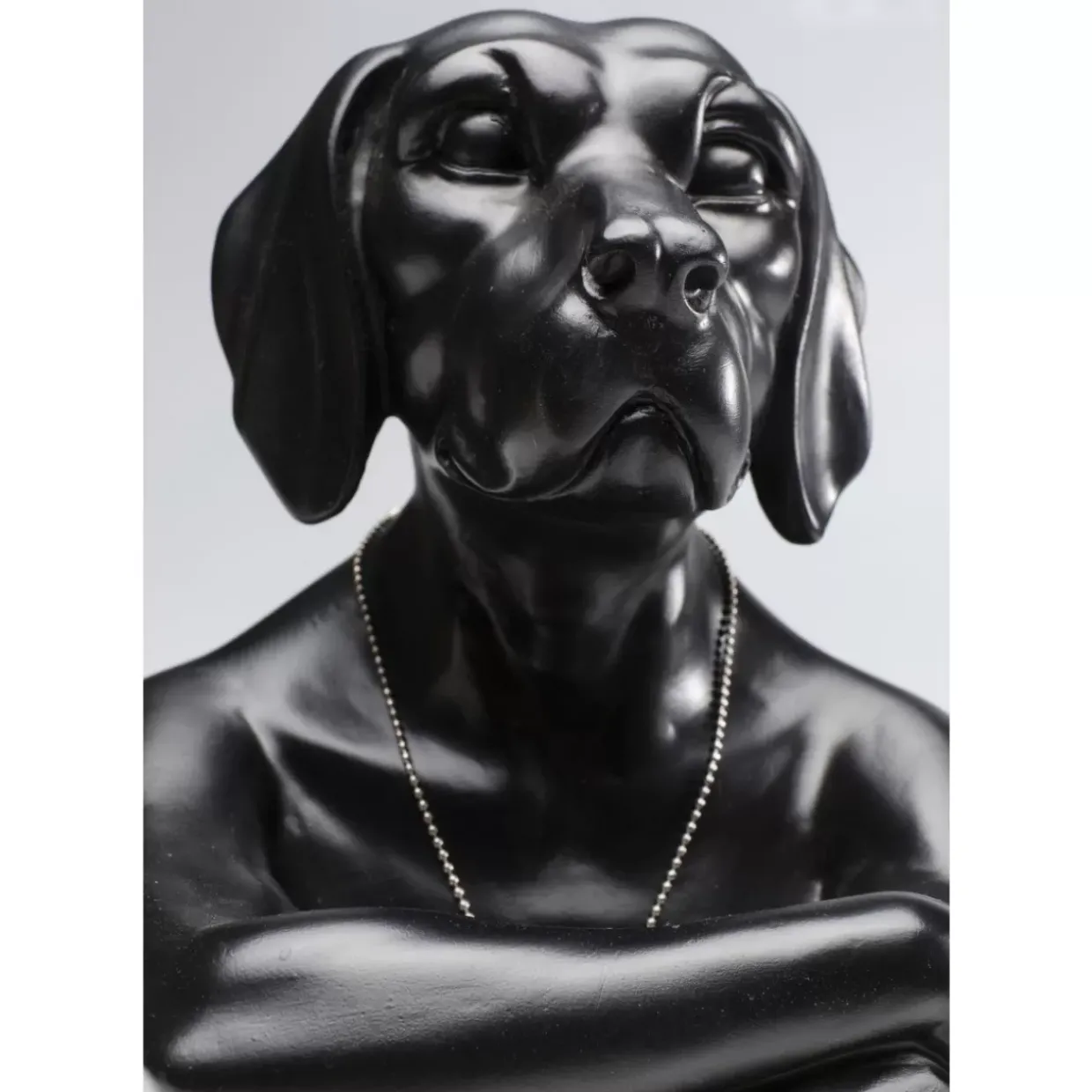 Deko Figur Gangster Dog Black