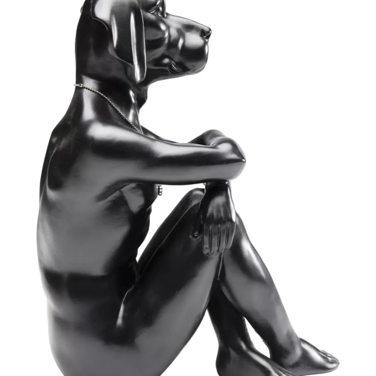 Deko Figur Gangster Dog Black