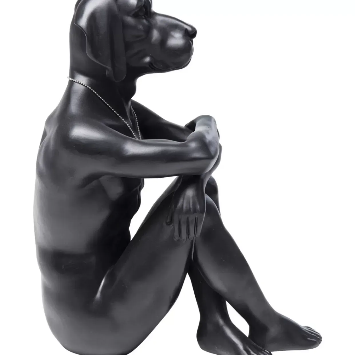 Deko Figur Gangster Dog Black