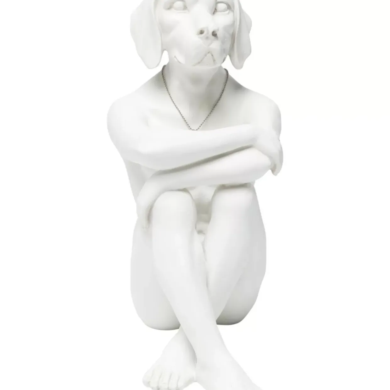 Deko Figur Gangster Dog Cream