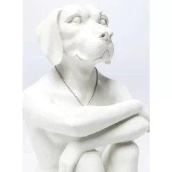 Deko Figur Gangster Dog Cream