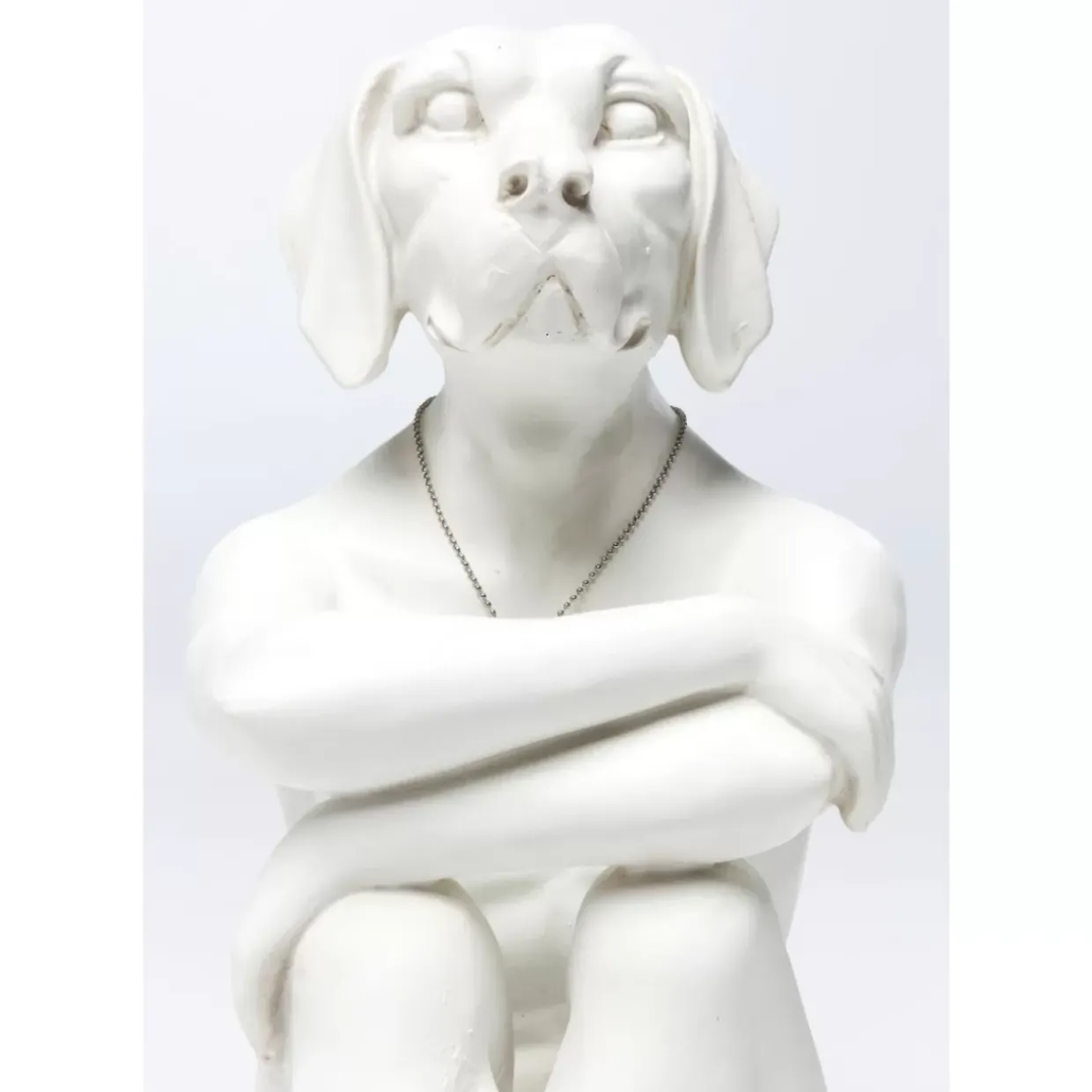 Deko Figur Gangster Dog Cream