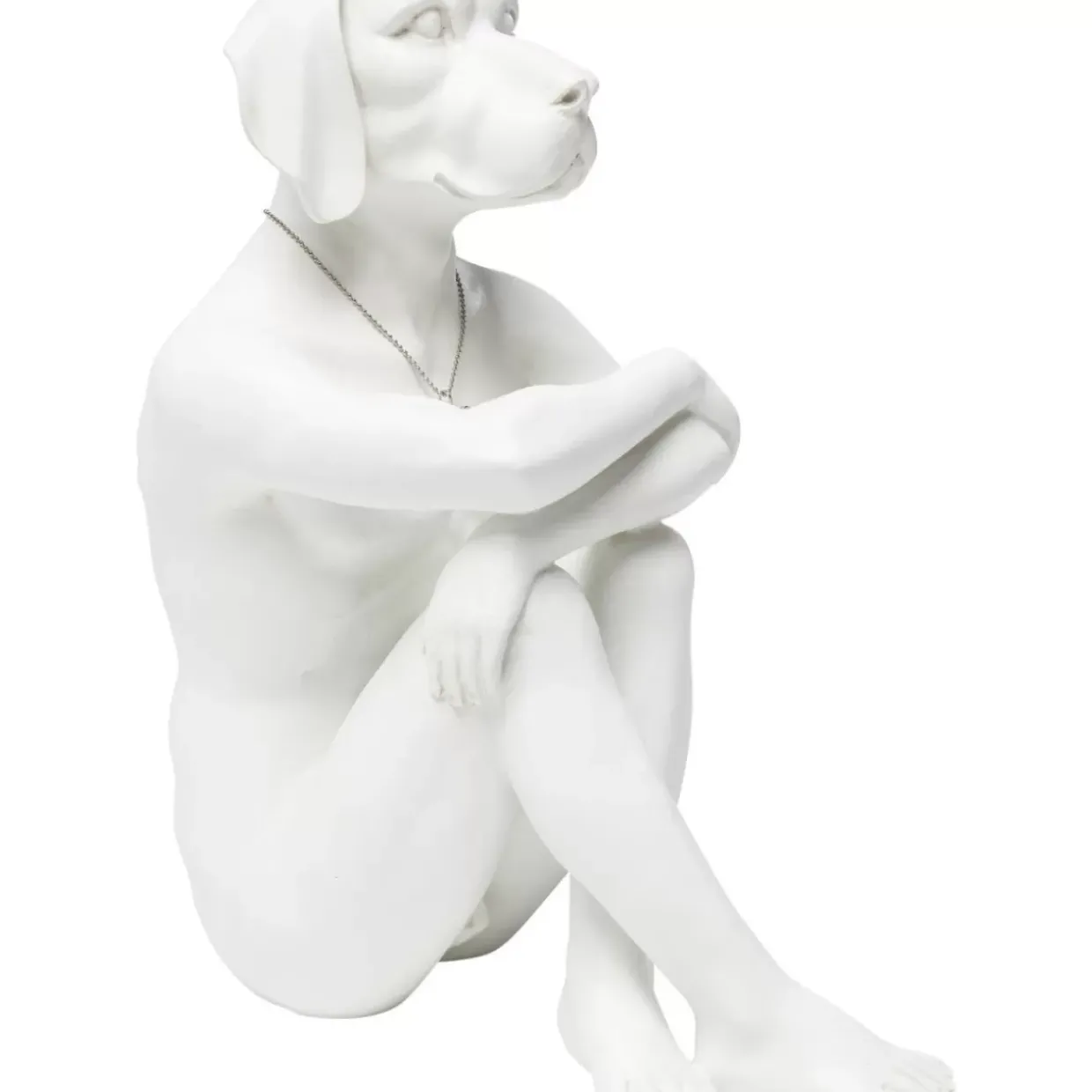 Deko Figur Gangster Dog Cream