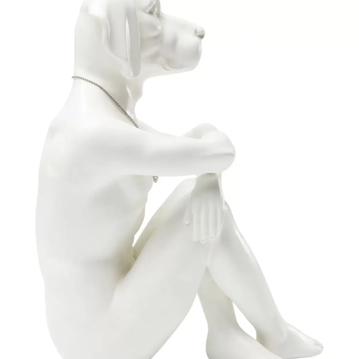 Deko Figur Gangster Dog Cream