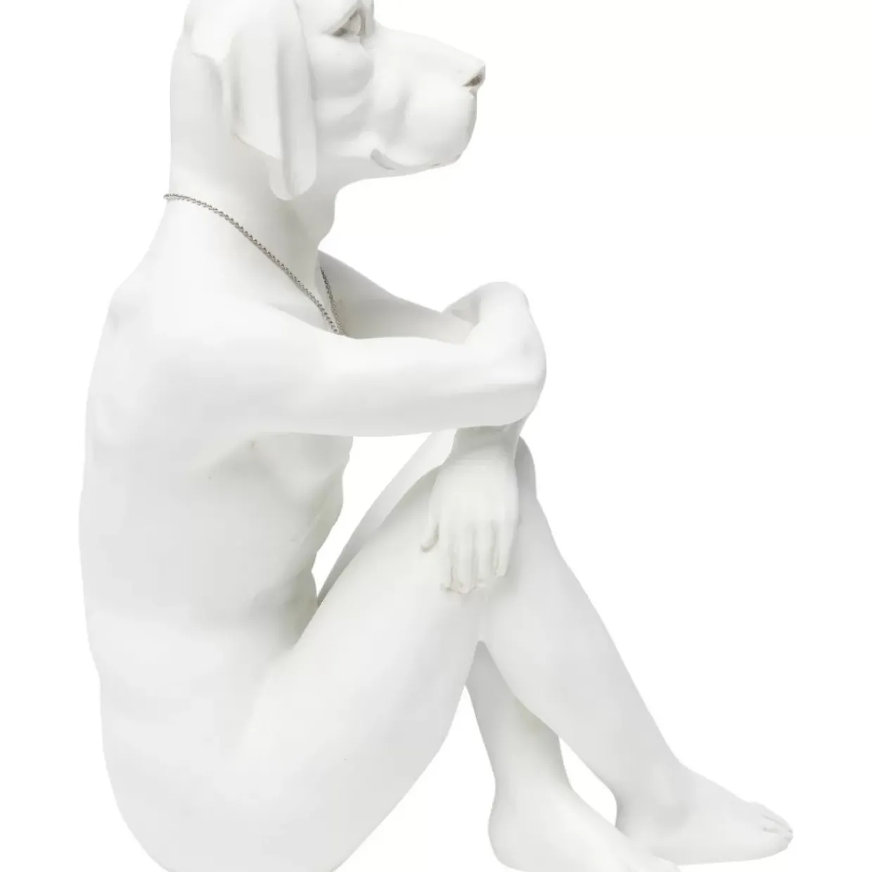 Deko Figur Gangster Dog Cream