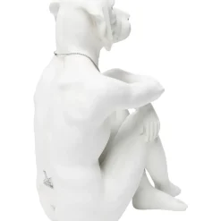 Deko Figur Gangster Dog Cream