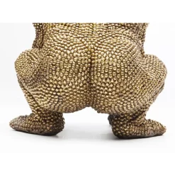 Deko Figur Gorilla Gold 46Cm
