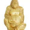 Deko Figur Gorilla Gold Xxl 249