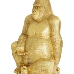 Deko Figur Gorilla Gold Xxl 249