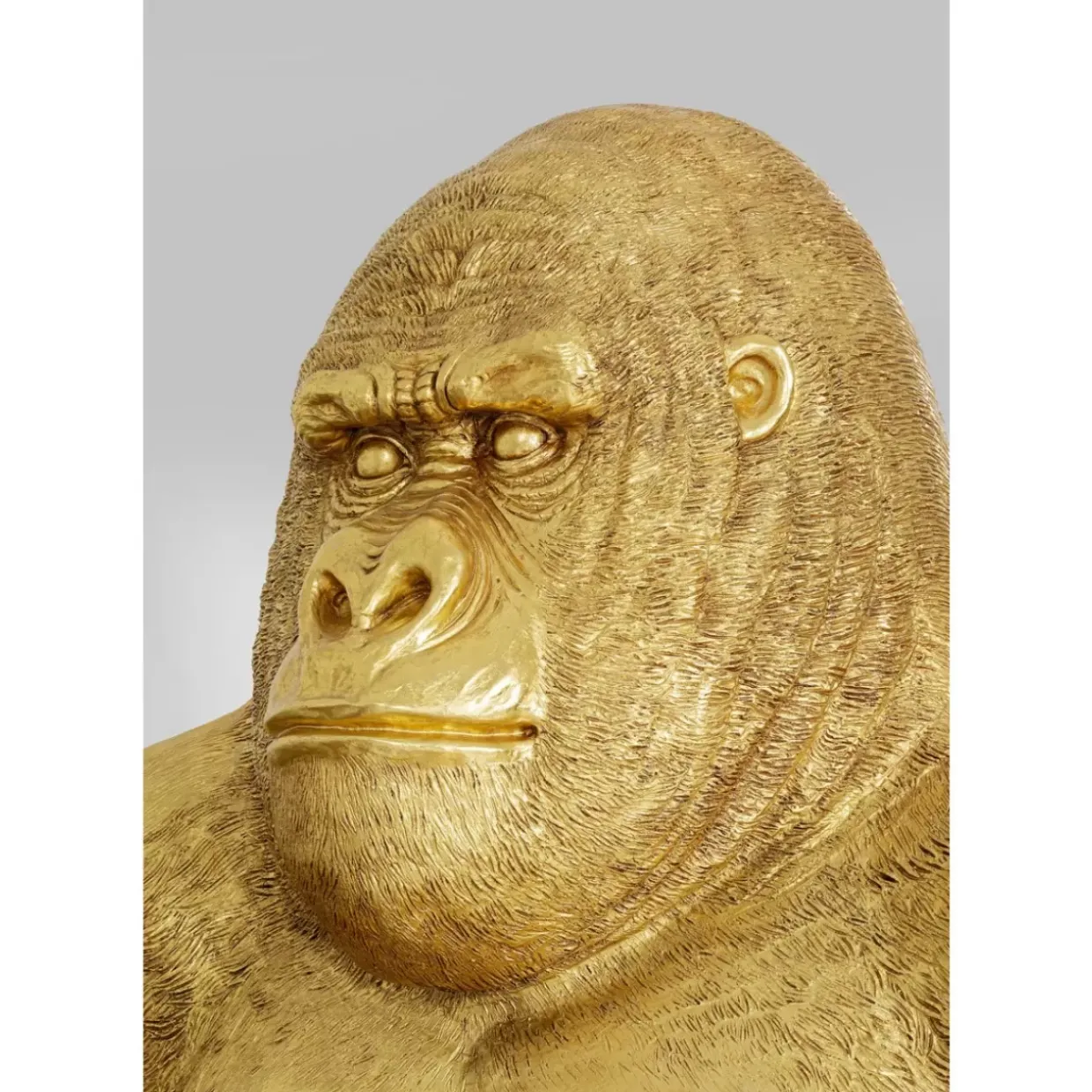 Deko Figur Gorilla Gold Xxl 249