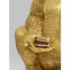 Deko Figur Gorilla Gold Xxl 249