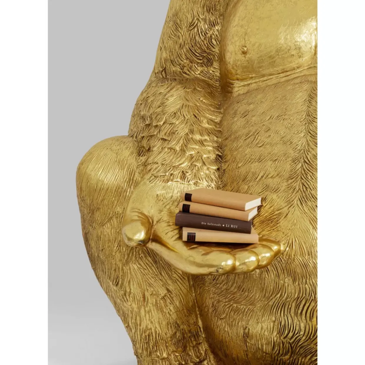 Deko Figur Gorilla Gold Xxl 249