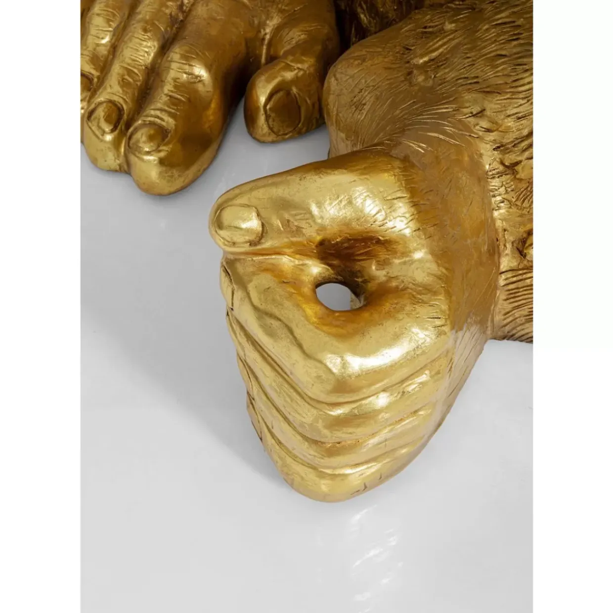 Deko Figur Gorilla Gold Xxl 249