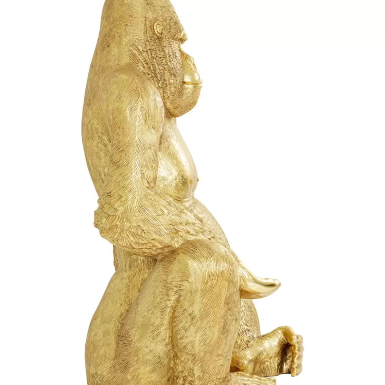 Deko Figur Gorilla Gold Xxl 249