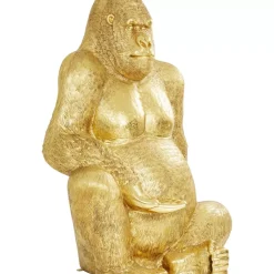 Deko Figur Gorilla Gold Xl 180