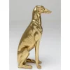 Deko Figur Greyhound Bruno Gold 80Cm
